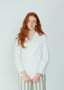 Wear Cissa Optic White Crop Shirt