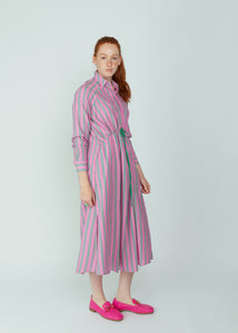 Chloe Stora Noemie Rose Stripe Dress