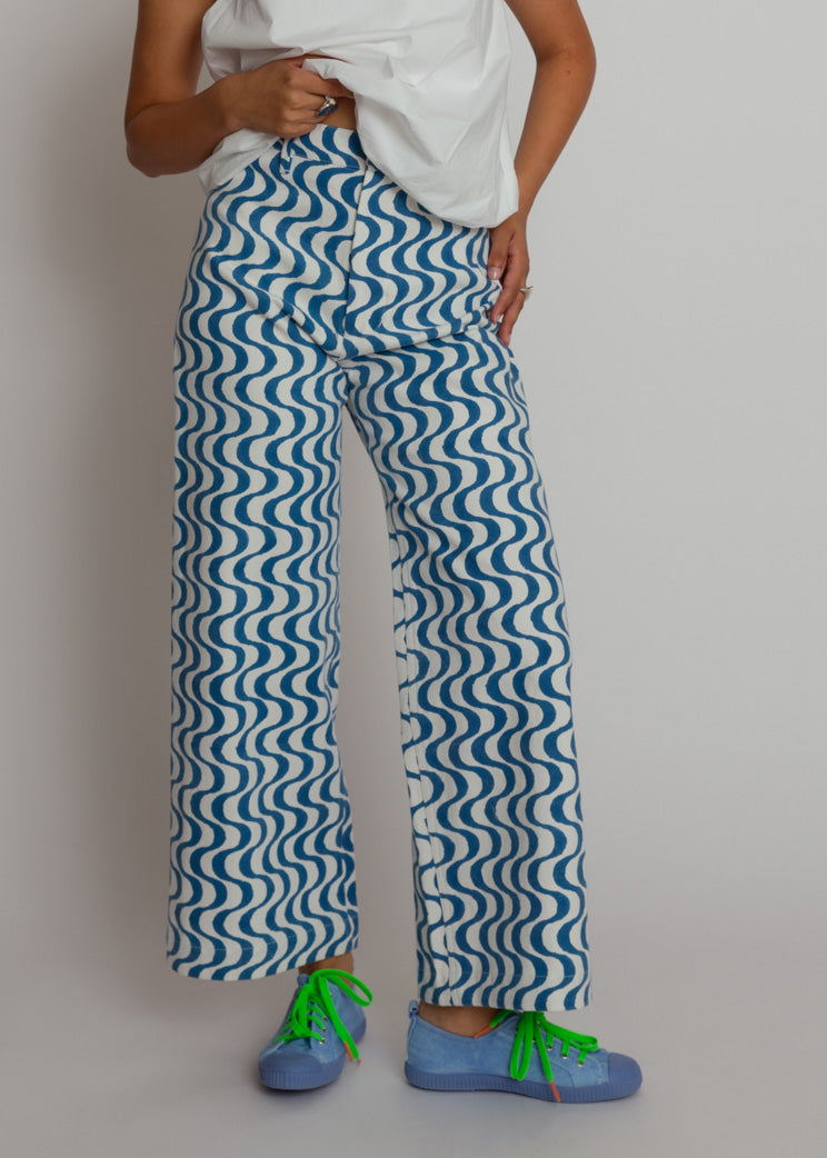 SZ Blockprints Wavy Print Disco Pants – Baby & Company