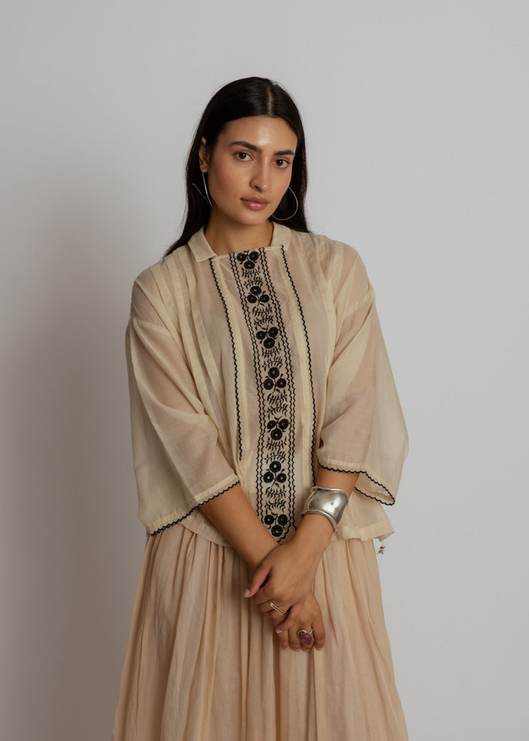 ivory dress blouse Ivory Bow Blouse - All Tops