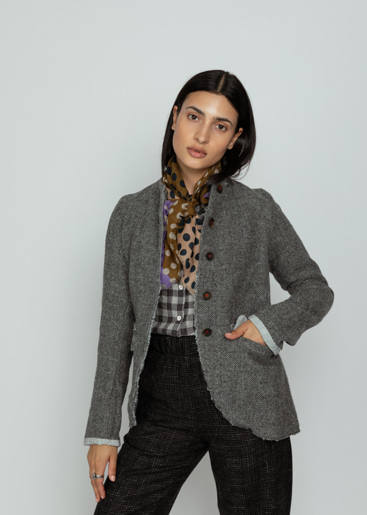 Hannoh Grey Tweed Veronika Jacket – Baby & Company