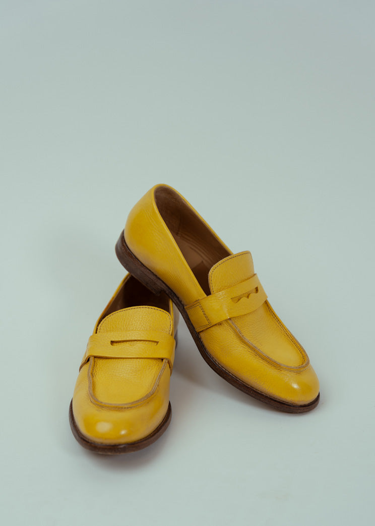 YELLOW WEISS PLATFORM LOAFERS 厚底ローファー　M YELLOW WEISS PLATFORM LOAFERS 厚底ローファー M YELLOW WEISS