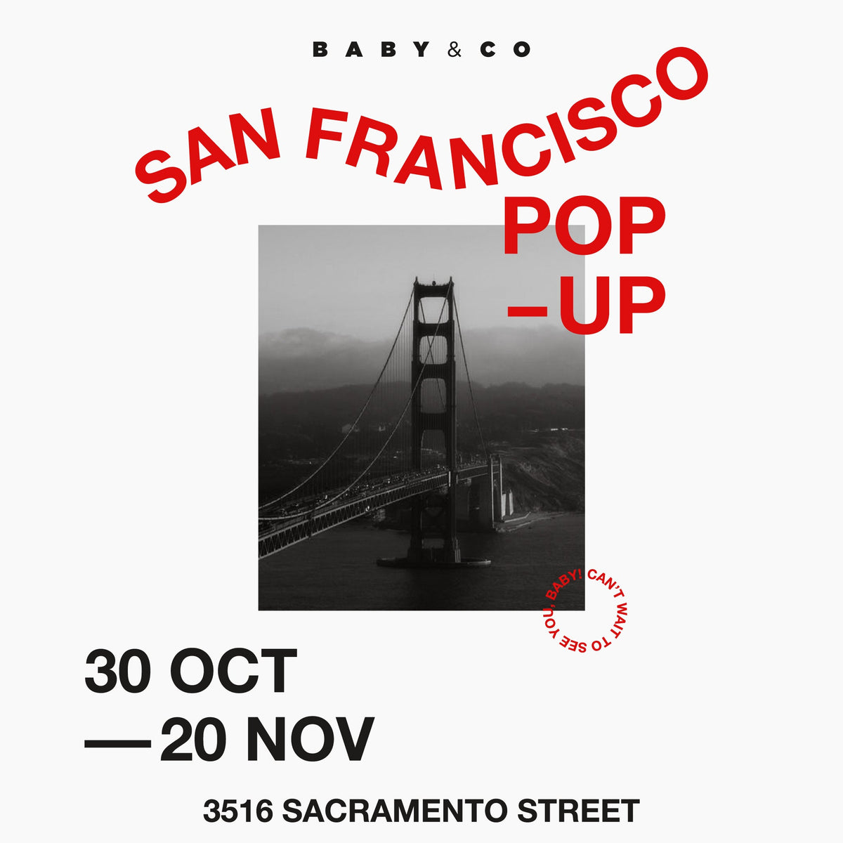 San Francisco Pop-Up