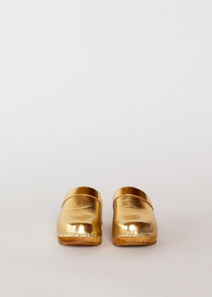 Lost and Found Gold Chloe Clog