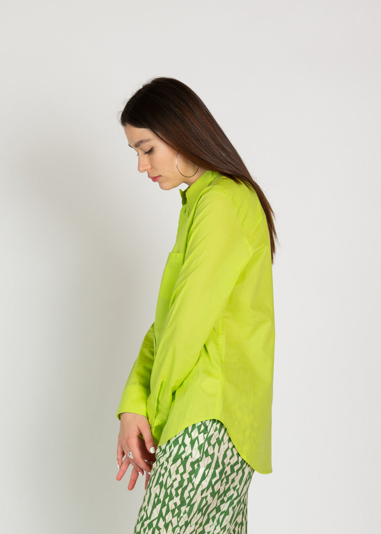 Lost and Found Lime Liberty Blouse