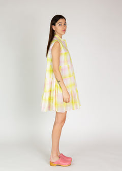 Mii Anais Yellow Short Dress