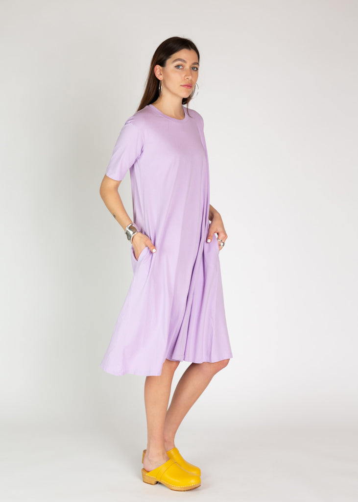 Lost and Found Lilac Day Dress