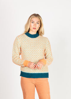 Dr. Bloom Aqua Cancan Sweater