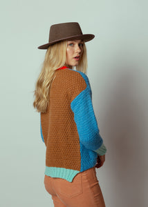 Dr. Bloom Blue Conga Sweater