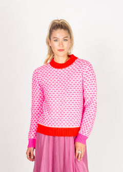Dr. Bloom Pink Cancan Sweater