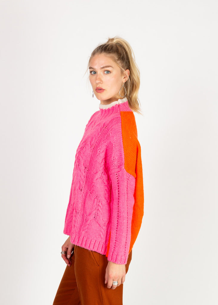 Dr. Bloom Pink Ole Sweater