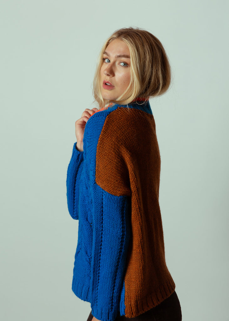 Dr. Bloom Blue Ole Sweater