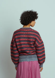 Odeeh Blurry Stripe Sweater