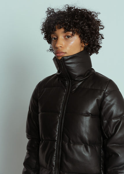 OOFWear Eco Leather Black Jacket