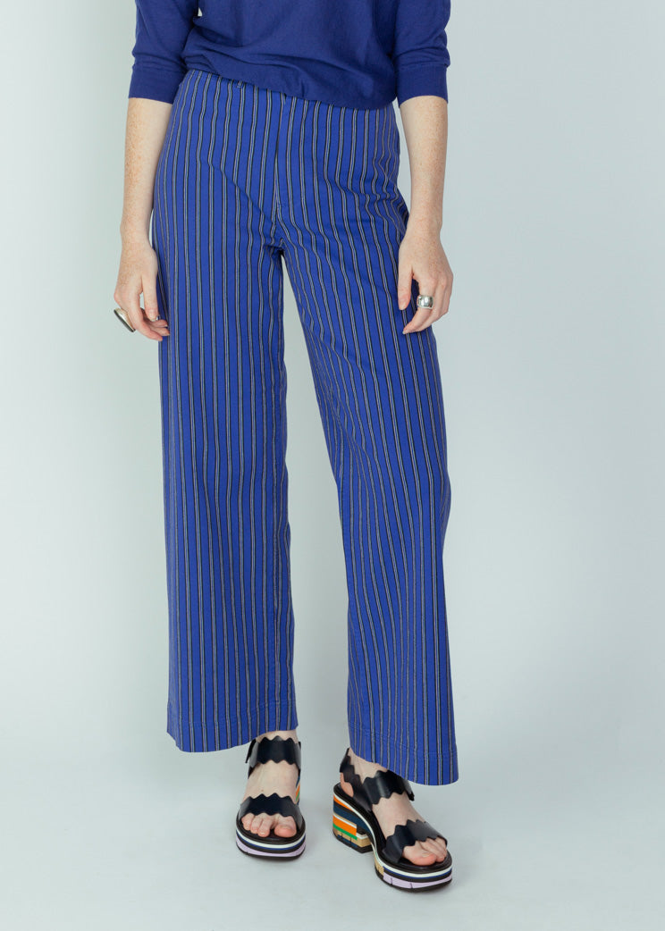 Bellerose Blue Stripe Lottie Trouser