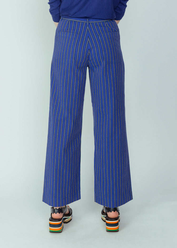 Bellerose Blue Stripe Lottie Trouser