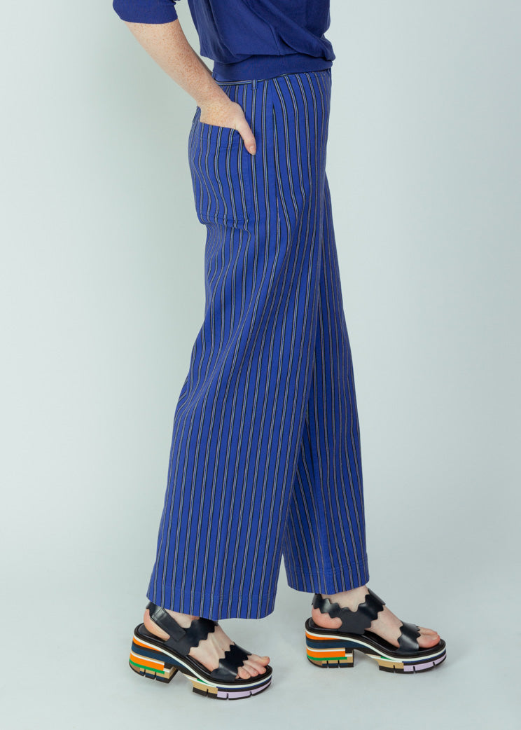 Bellerose Blue Stripe Lottie Trouser