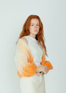 Maiami Ombre Mohair Bomber Cardigan