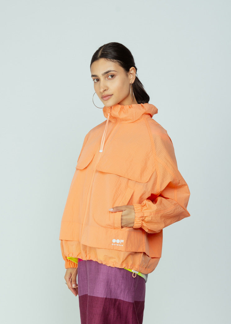 OOFWear Apricot Ripstop Short Jacket