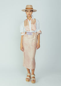 Sur+ Blush Seaside Silk Skirt