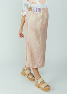 Sur+ Blush Seaside Silk Skirt
