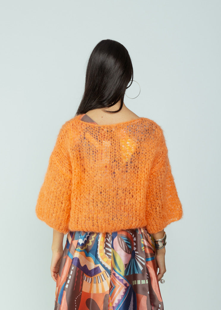 Maiami Cantaloupe Mohair Light T-Shirt