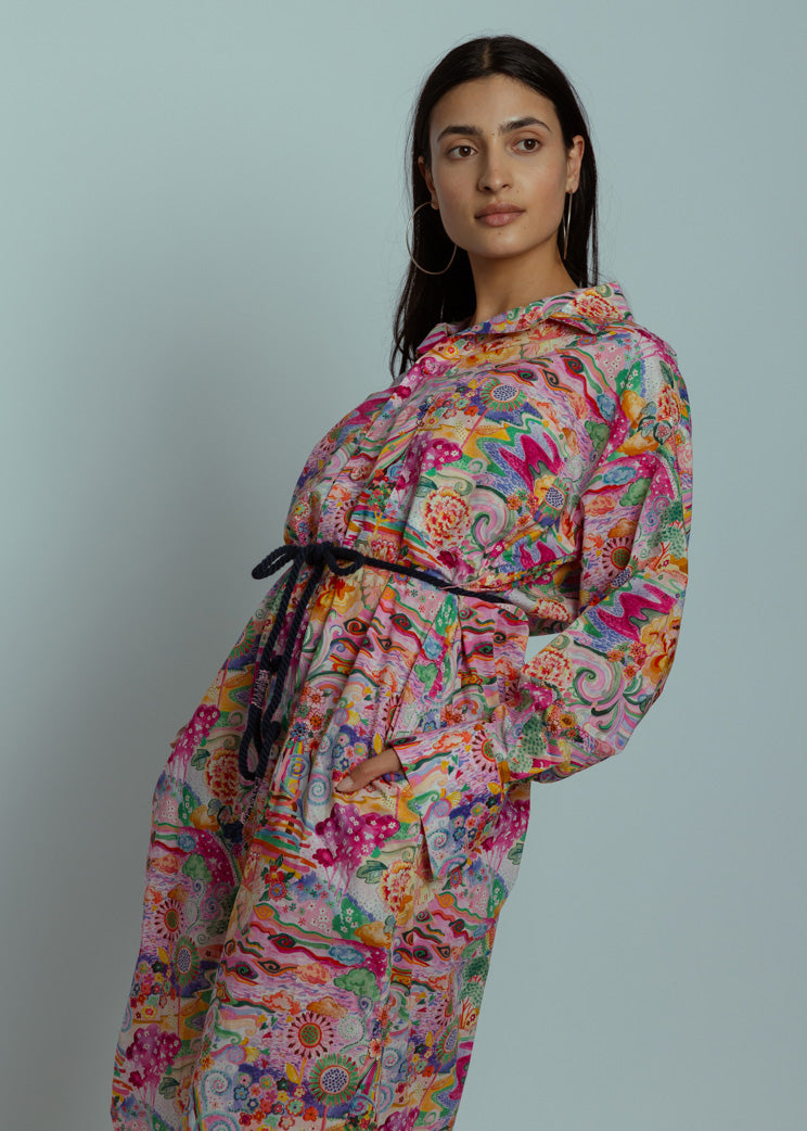 Wear Cissa Tana Lawn Tomboy Shirt Dress