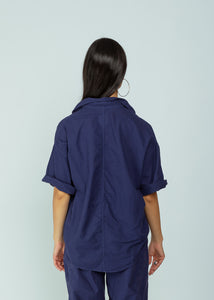 A Shirt Thing Navy Delilah Shirt