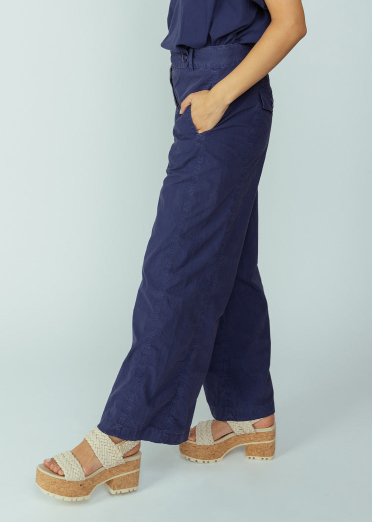 A Shirt Thing Navy Milagro Parachute Pant