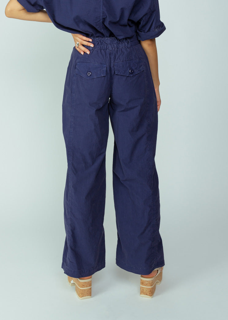 A Shirt Thing Navy Milagro Parachute Pant