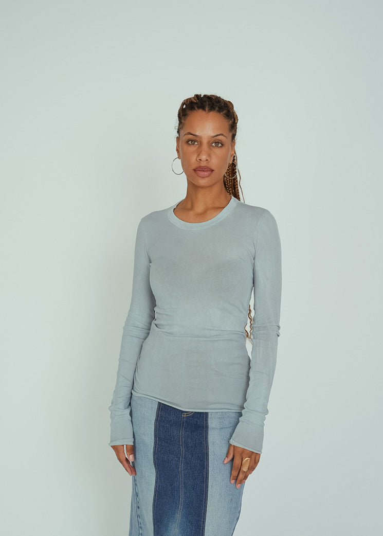 Cotton Citizen Crystalline Marbella Long Sleeve Tee