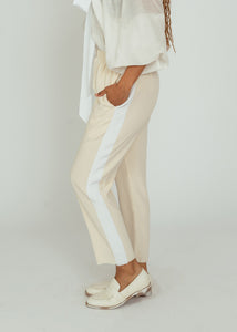 Aquarius Cocktail Cream Tuxedo Pant