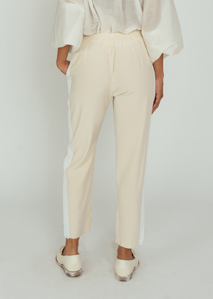 Aquarius Cocktail Cream Tuxedo Pant