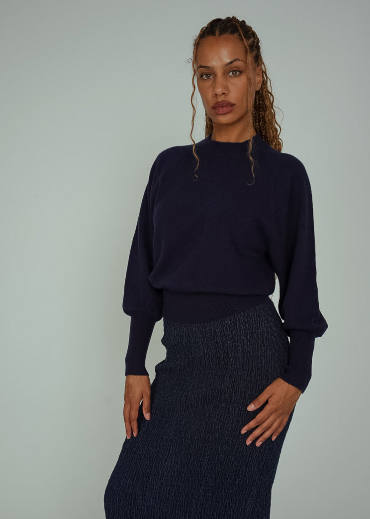 Odeeh Indigo Pull On Skirt