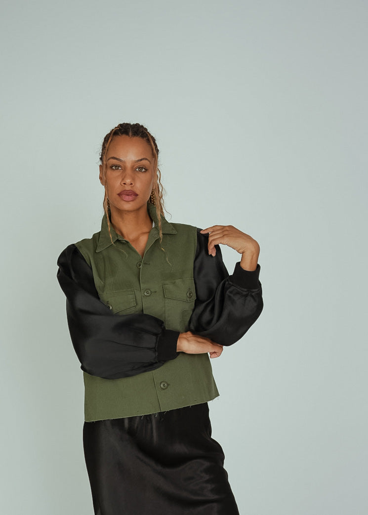 Aquarius Cocktail Army Ava Jacket