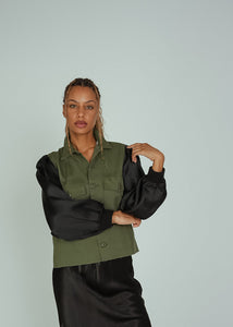 Aquarius Cocktail Army Ava Jacket