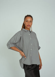 Aquarius Cocktail Gingham Le Shorty Shirt