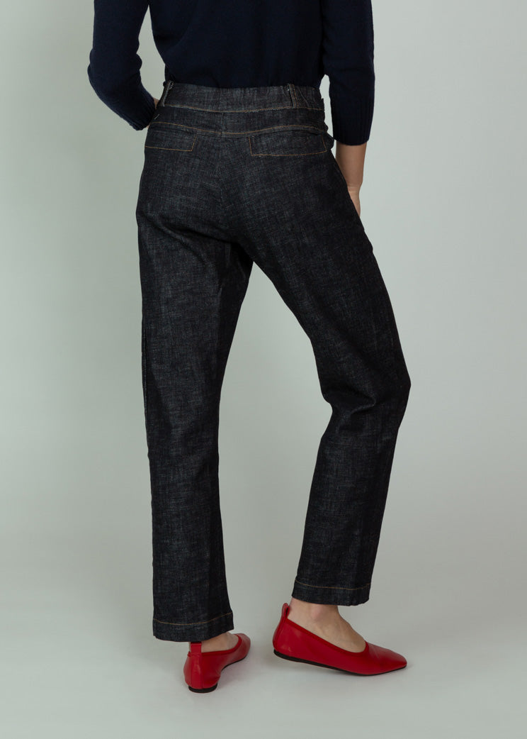 Hannoh Washed Denim Prunella Pant