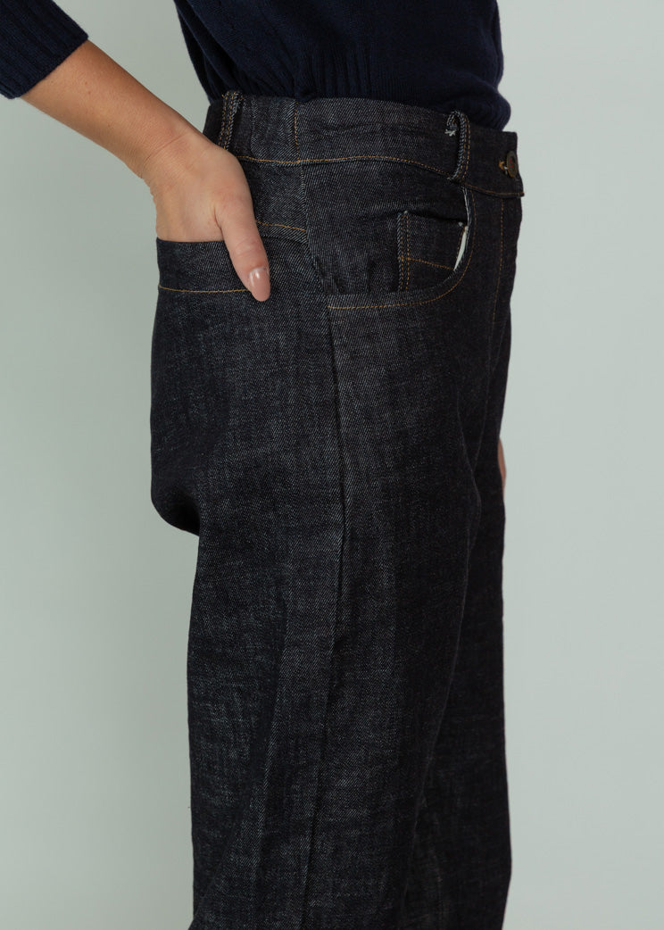 Hannoh Washed Denim Prunella Pant