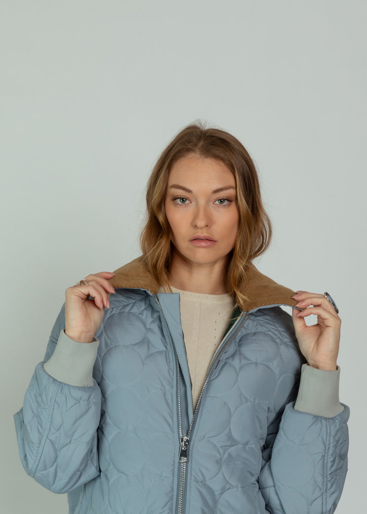 Tela Light Blue Benji Jacket