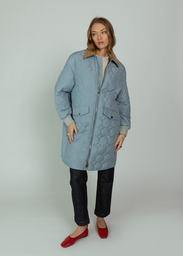Tela Light Blue Benji Jacket