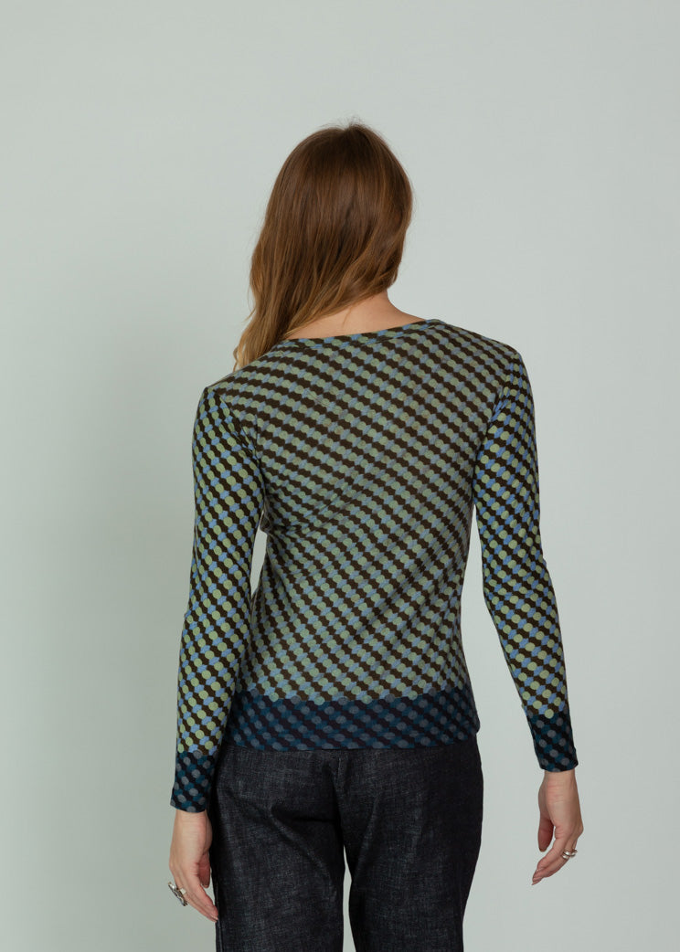 Epice Olive Graphic Wool T-Shirt