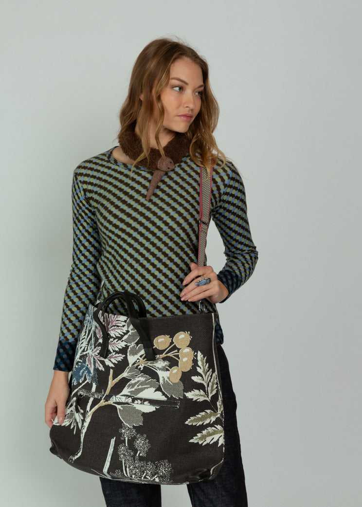 Epice Black Delhi Shopping Tote