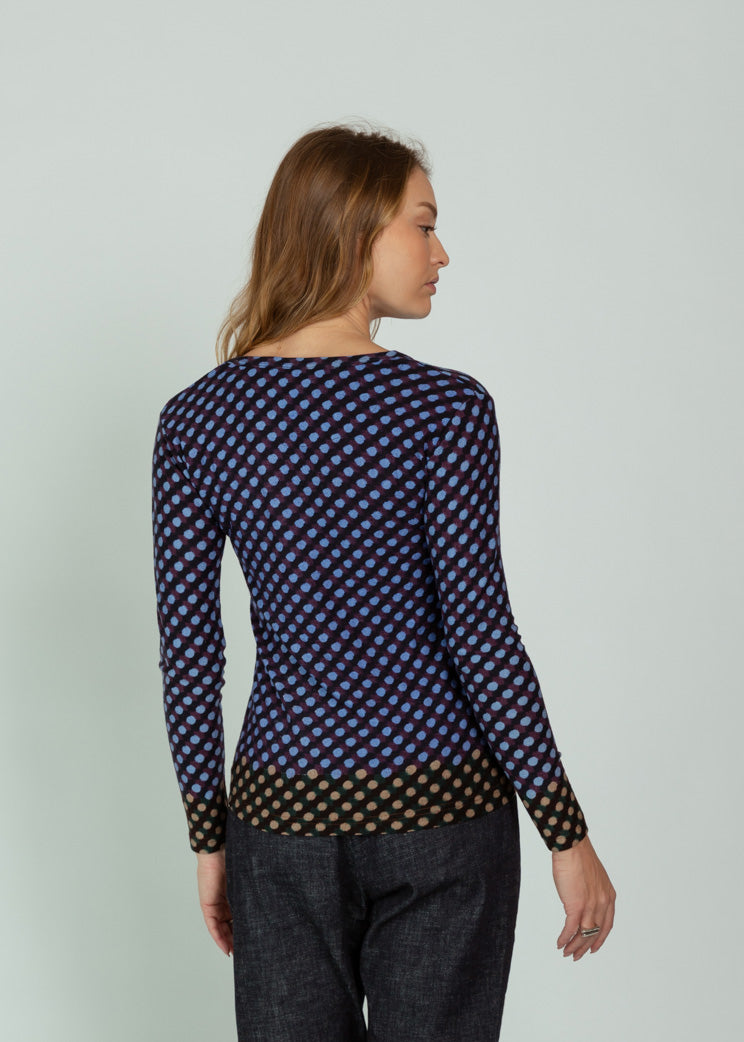 Epice Prune Graphic Wool T-Shirt