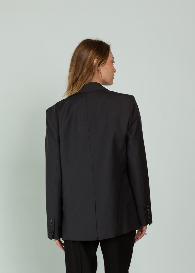 Smythe Iron Oversized Layered Blazer