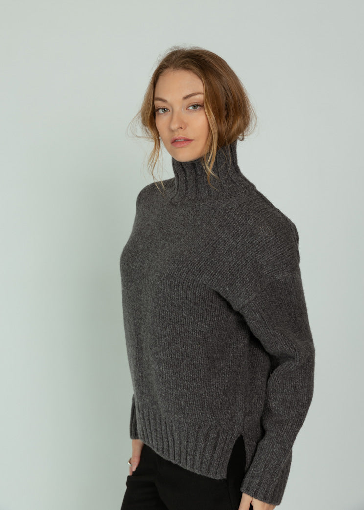 Closed Dark Grey Rolli Sweater