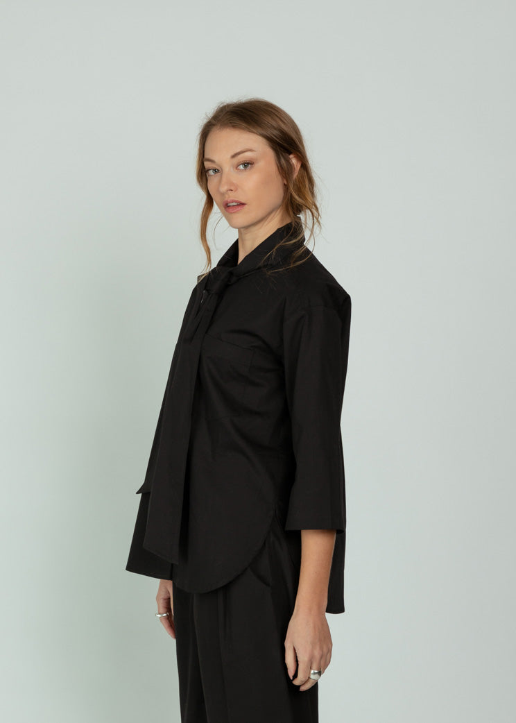 Aquarius Cocktail Black Dear Polly Blouse