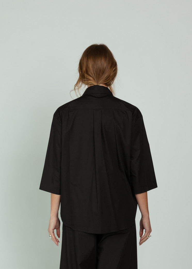 Aquarius Cocktail Black Dear Polly Blouse