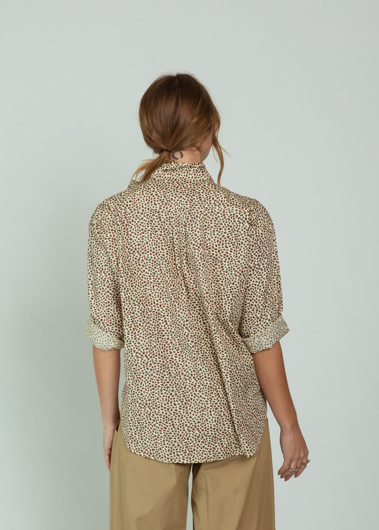 Aquarius Cocktail Cheetah Dear Polly Blouse