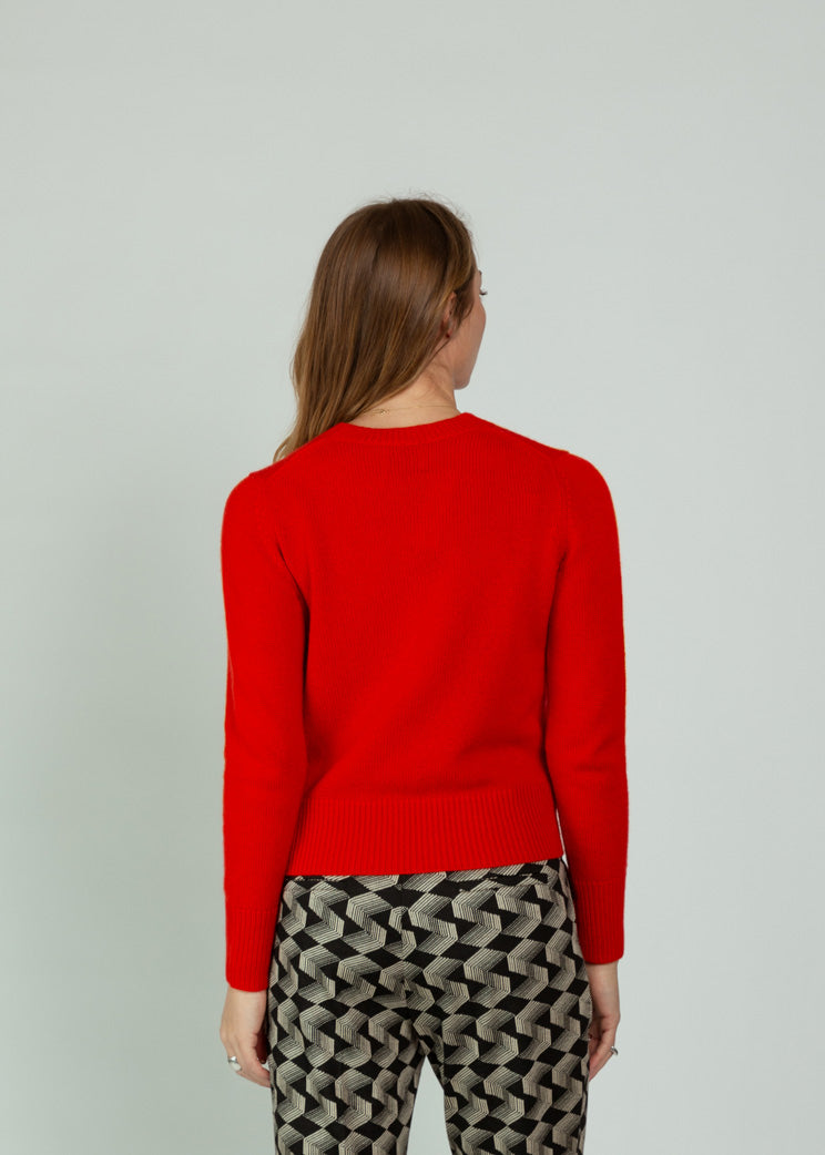 Allude Love Letter Cashmere Sweater